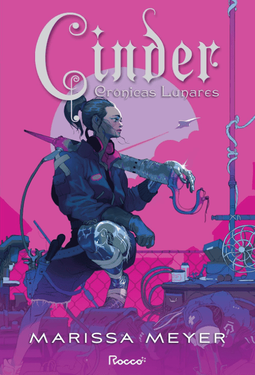 Cinder escrito por Marissa Meyer https://muitoslivros.com.br/