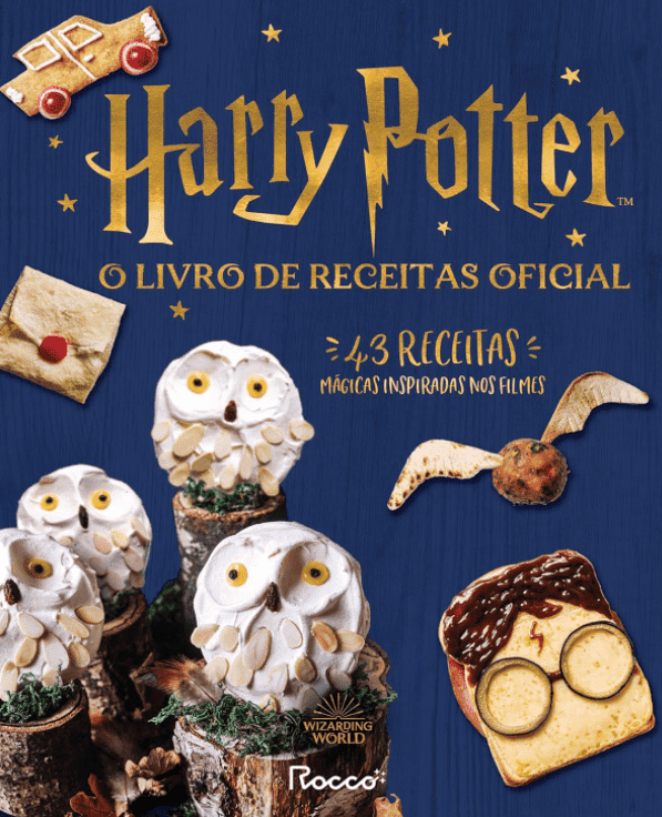 Harry Potter: o livro de receitas oficial escrito por Joanna Farrow https://muitoslivros.com.br/