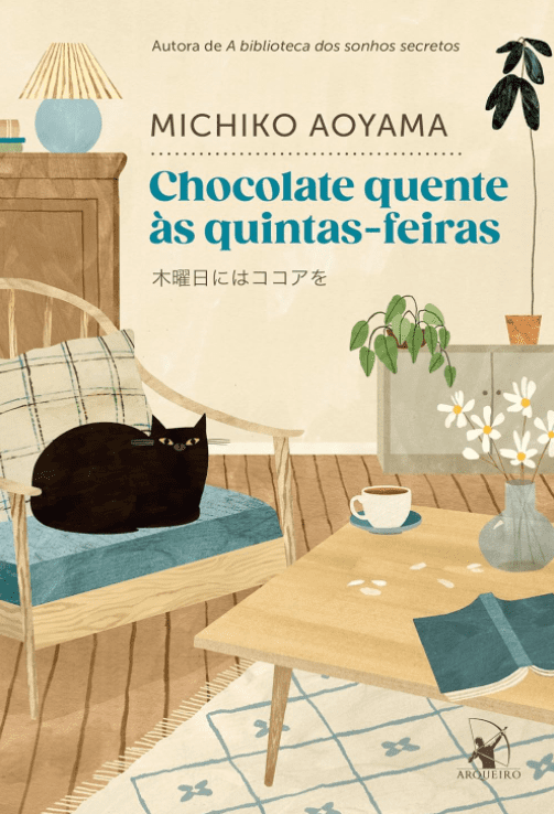 Chocolate quente às quintas-feiras escrito por Michiko Aoyama #muitoslivros https://muitoslivros.com.br/