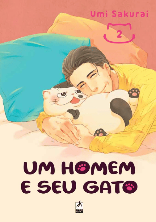 Um homem e seu gato escrito por Umi Sakurai, #muitoslivros https://muitoslivros.com.br/