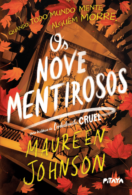 Os nove mentirosos escrito por Maureen Johnson #muitoslivros https://muitoslivros.com.br/