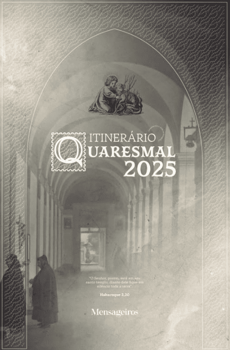 Itinerário Quaresmal 2025 Freis Carmelitas Mensageiros do Espírito Santo #muitoslivros https://muitoslivros.com.br/